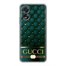 Чохли  GUCCI для OPPO A17 (AlphaPrint) (Текстура Гуччі)