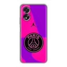 Чохли PSG для Oppo A17 (AlphaPrint) (яскравий ПСЖ)