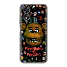 Чохли П'ять ночей з Фредді для Оппо А17/17К (Freddy)