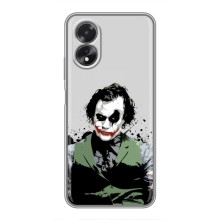 Чехлы с картинкой Джокера на Oppo A17 (Взгляд Джокера)