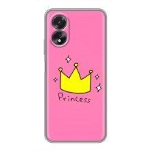 Чохол з картинкою (Стильні) OPPO A17 - (AlphaPrint) (Princess)