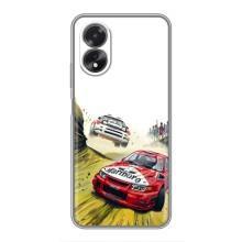 Чохли з Машинами на OPPO A17 (VPrint) (Гоночні Тачки)