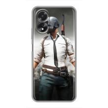 Чеjхол PUBG для OPPO A17 (AlphaPrint) (Пабг мен)