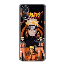 Чехлы с принтом Наруто на Oppo A17 (Naruto герой)