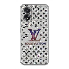 Чехол Стиль Louis Vuitton на Oppo A17 (Яркий LV)