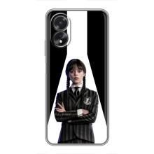 Чехлы Венсдей на Oppo A17 Уэнсдей (AlphaPrint) (W-Wednesday)