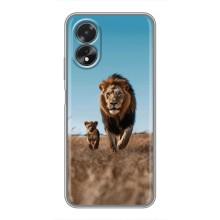 Чохол Король лев на OPPO A17 – Мусафа і Сімба