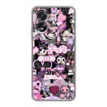 Чехол с кроликом Куроми на Oppo A17 – Коллаж Куроми