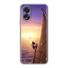 Чехол с мультфильмом Моана Oppo A17 – Моана в море