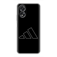 Чохол з картинкою Адідас на OPPO A17 (Лого Адідас)