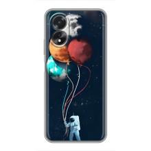 Космічні Чохли для OPPO A17 (VPrint) (Планети кульки)