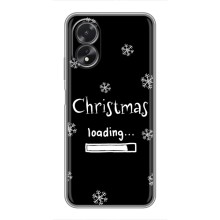 Різдвяні, Святкові Чохли для OPPO A17 – Christmas loading