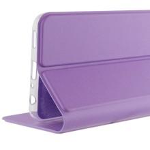 Шкіряний чохол-книжка GETMAN Elegant (PU) для Oppo A17k – Бузковий