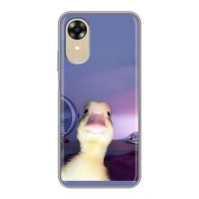 Бампер з принтом Меми для Oppo A17k – Качка
