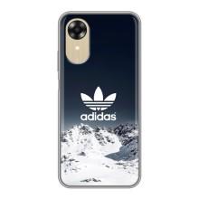 Чехлы Адидас для Oppo A17k (AlphaPrint) (Адидас в горах)