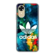 Чехлы Адидас для Oppo A17k (AlphaPrint) (Яркий Адидас)