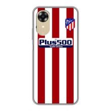 Чехлы для Oppo A17k (VPrint) - Футбольные клубы (Atletico)