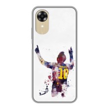 Чохли Мессі для Oppo A17k (AlphaPrint) (Messi Barca)