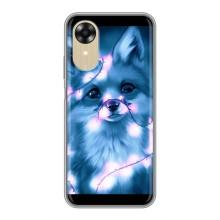 Чехлы с картинкой Лисички для Oppo A17k (VPrint) (Яркая лисичка)