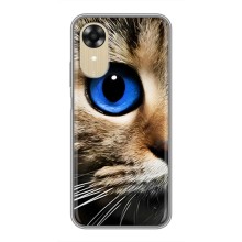 Чехлы с Котиками для Oppo A17k (VPrint) (Глаз кота)