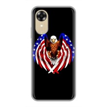 Чохол Прапор USA для Oppo A17k – Крила США