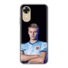 Чехол с картинкой Эрлинг Холанд на Oppo A17k – Холанд Норвежец