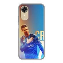 Чехол Криштиану Роналду для Oppo A17k (AlphaPrint) (CR7 Real)