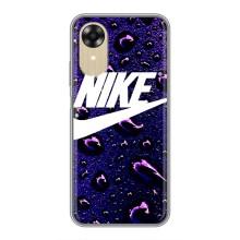 Чехол для Oppo A17k - с принтом Найк (AlphaPrint) (Найк принт)