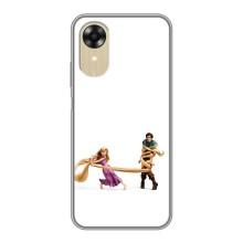 Чехол Рапунцель для Oppo A17k (Рапунцель и Флин)