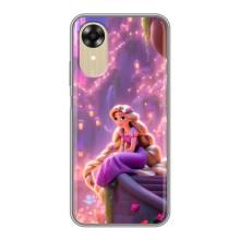 Чехол Рапунцель для Oppo A17k (Рапунцель в замке)