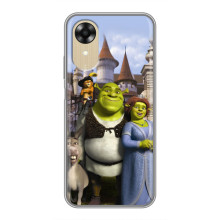 Чехол с мультфильмом Шрек на Oppo A17k