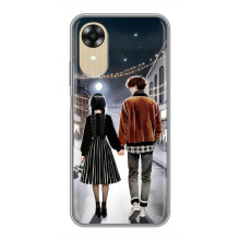 Чехол с дизайном Венздей 2 на Oppo A17k – Уэнсдей и Тайлер
