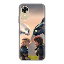 Чехол как приручить дракона на Oppo A17k – Гикавка и Астрид