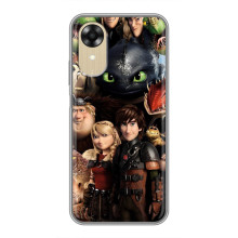 Чехол как приручить дракона на Oppo A17k – Персонажи дракона