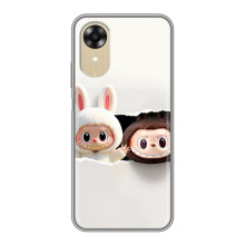 Чохол з принтом Лабубу для Oppo A17k – Labubu