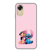 Чехол с принтом Стич на Oppo A17k – Лило и Стич