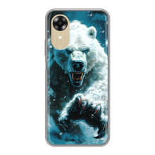 Чехол с картинкой «Хищники» для Oppo A17k – Медведь