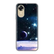 Космические Чехлы для Оппо А17к (VPrint) (Космический вид)