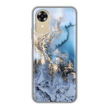 Мраморный чехол на Oppo A17k (VPrint) (Нежный мрамор)