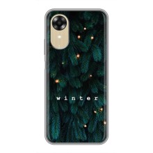 Новогодние, Праздничные Чехлы для Oppo A17k - 2024 год (Winter)