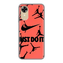 Силиконовый Чехол Nike Air Jordan на  (Just Do It)