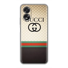 Чехлы ГУЧЧИ для Оппо А18 (AlphaPrint) (GUCCI стиль)