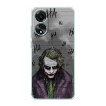 Чехлы с картинкой Джокера на Oppo A18 – Joker клоун