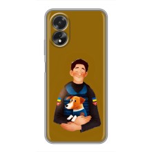 Чехлы с картинкой собаки Патрон для Oppo A18 (AlphaPrint) (ЗСУ Патрон)