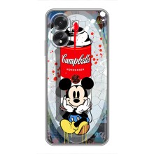 Чохол Disney Mouse Oppo A18 (PREMIUMPrint) (Американський Маус)