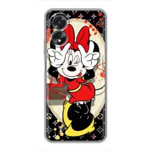 Чохол Disney Mouse Oppo A18 (PREMIUMPrint) (Мінні peace)