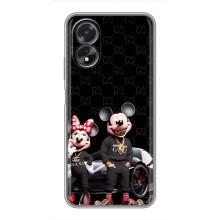 Чехол Disney Mouse Oppo A18 (PREMIUMPrint) (Семья Маусов)