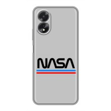 Чехол NASA для Oppo A18 (AlphaPrint) (NASA)