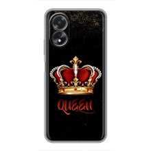 Чехол с Короной Оппо А18 - (AlphaPrint) (Корона короля)