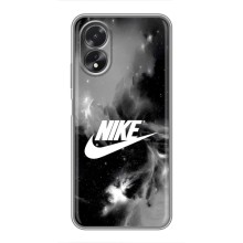 Чехол для Oppo A18 - с принтом Найк (AlphaPrint) (Лого Найк)